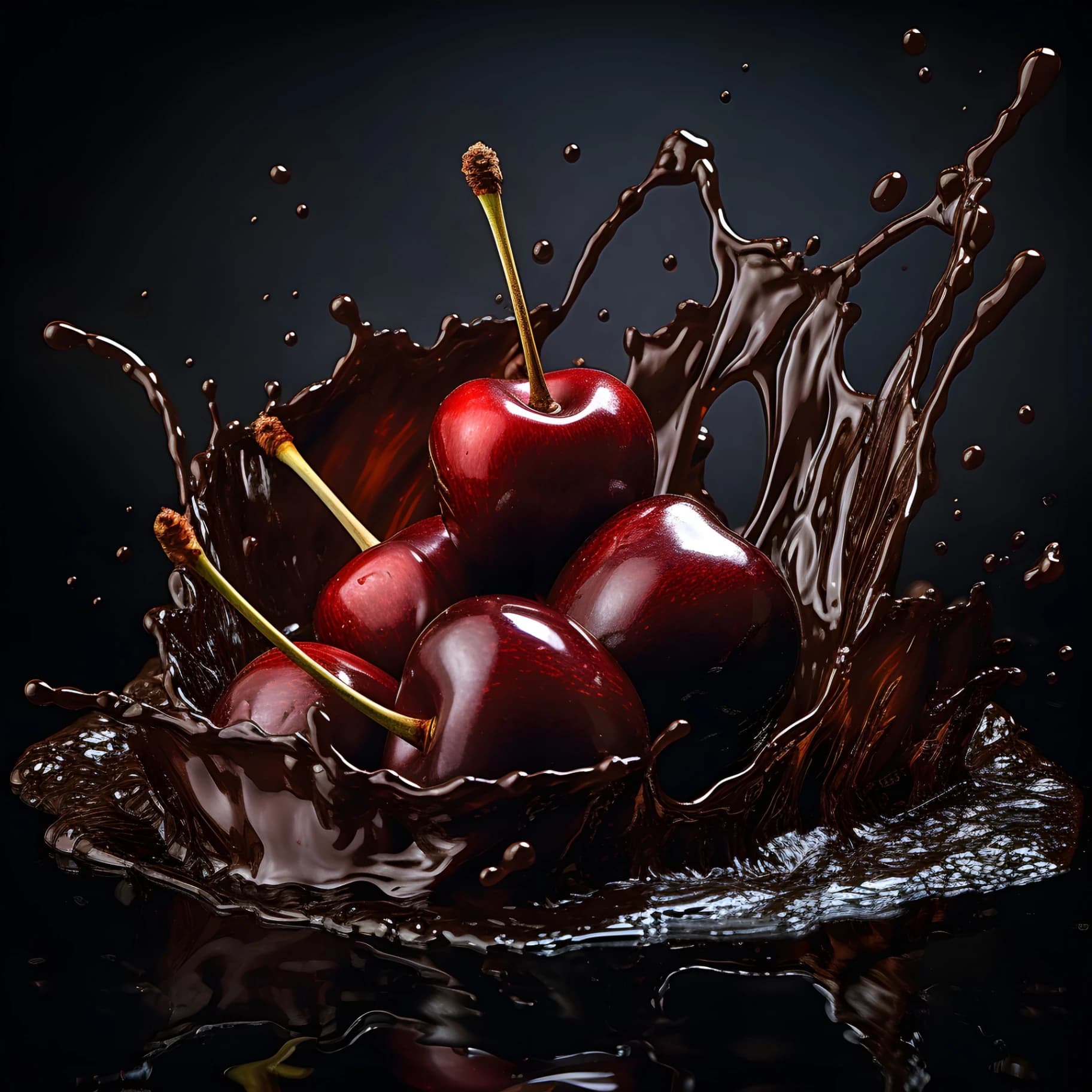 CHOCOLATE COATED CHERRIES